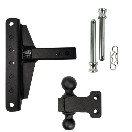 BulletProof Hitches Medium Duty 2-Inch Receiver 4 and 6 Inch Offset Adjustable Hitch — image 2