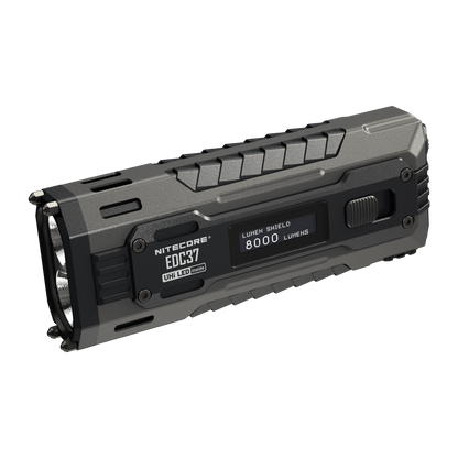 Nitecore EDC37 8000 Lumen USB-C Rechargeable Flat EDC Flashlight
