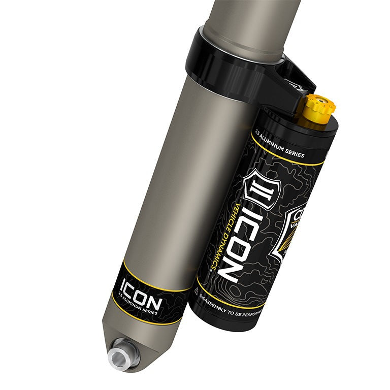 ICON V.S. 2.5 Aluminum Rear Shocks Piggyback CDCV for 2014-2026 Ram 2500 Air Ride Pair — image 2