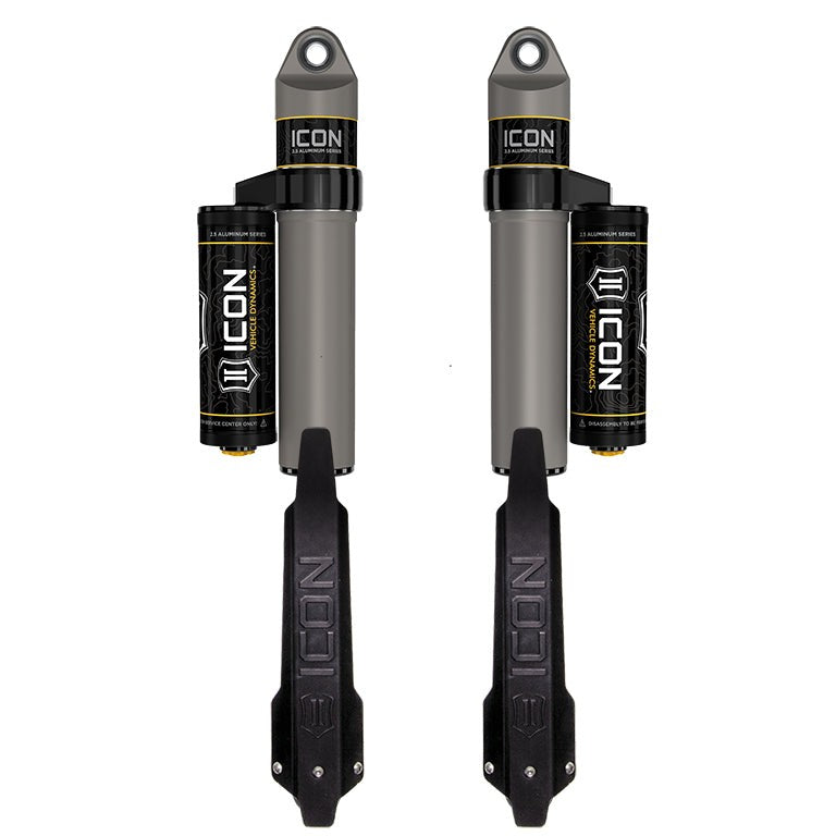 ICON V.S. 2.5 Aluminum Piggyback Rear Shocks for 2020-2023 Jeep Gladiator 1.5" Lift — image 1