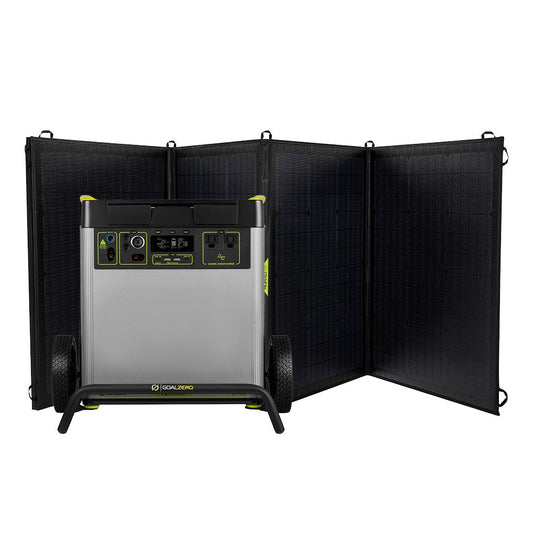 Goal Zero Yeti 6000X Power Station with Four Nomad 200 Solar Panels — image 1