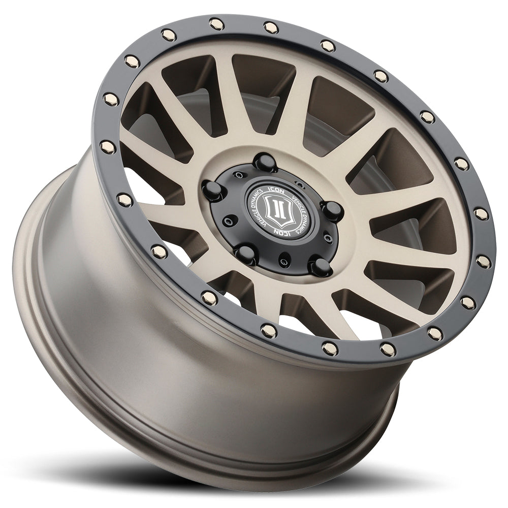ICON Alloys Compression 17x8.5 5x150 +25mm Bronze Wheel — image 2