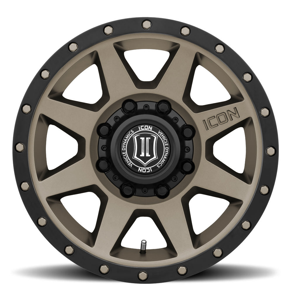 ICON Alloys Rebound HD 18x9 8x170 +6mm Bronze Wheel — image 2