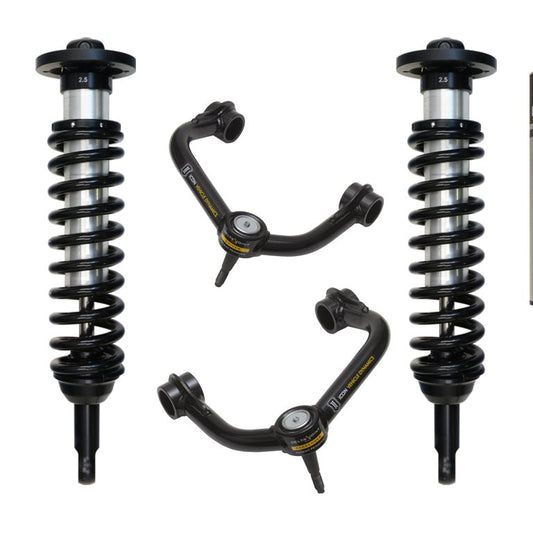 ICON Stage 2 Tubular Suspension System for 2009-2013 Ford F-150 4WD 0-2.63" Lift — image 1