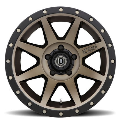 ICON Alloys Rebound 17x8.5 5x5.5 0mm Bronze Wheel — image 2