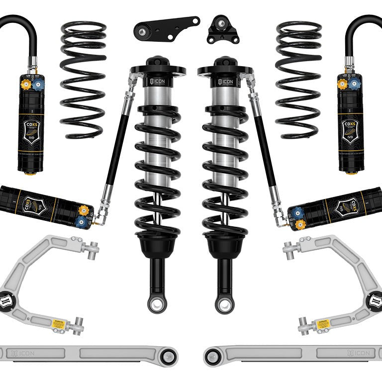 ICON Stage 9 Suspension System for 2024-2026 Toyota Tacoma 1.25-3 Inch Lift Billet Overland — image 1