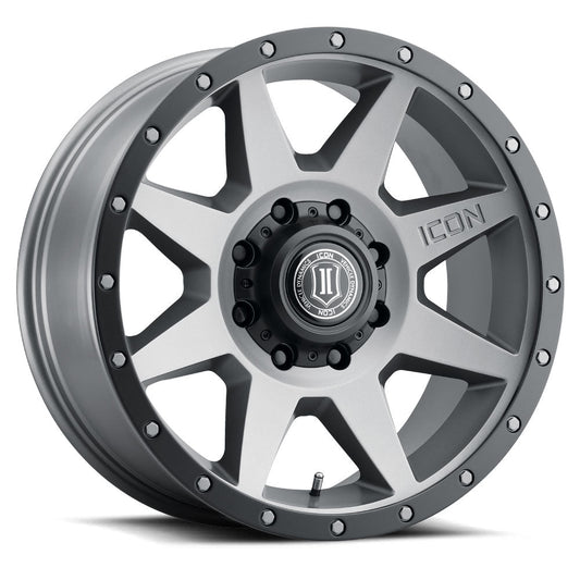 ICON Alloys Rebound 20x9 8x6.5 +12mm Titanium Wheel — image 1