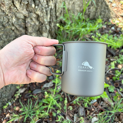 TOAKS Ultralight Titanium 450ml Cup with Lid — image 4