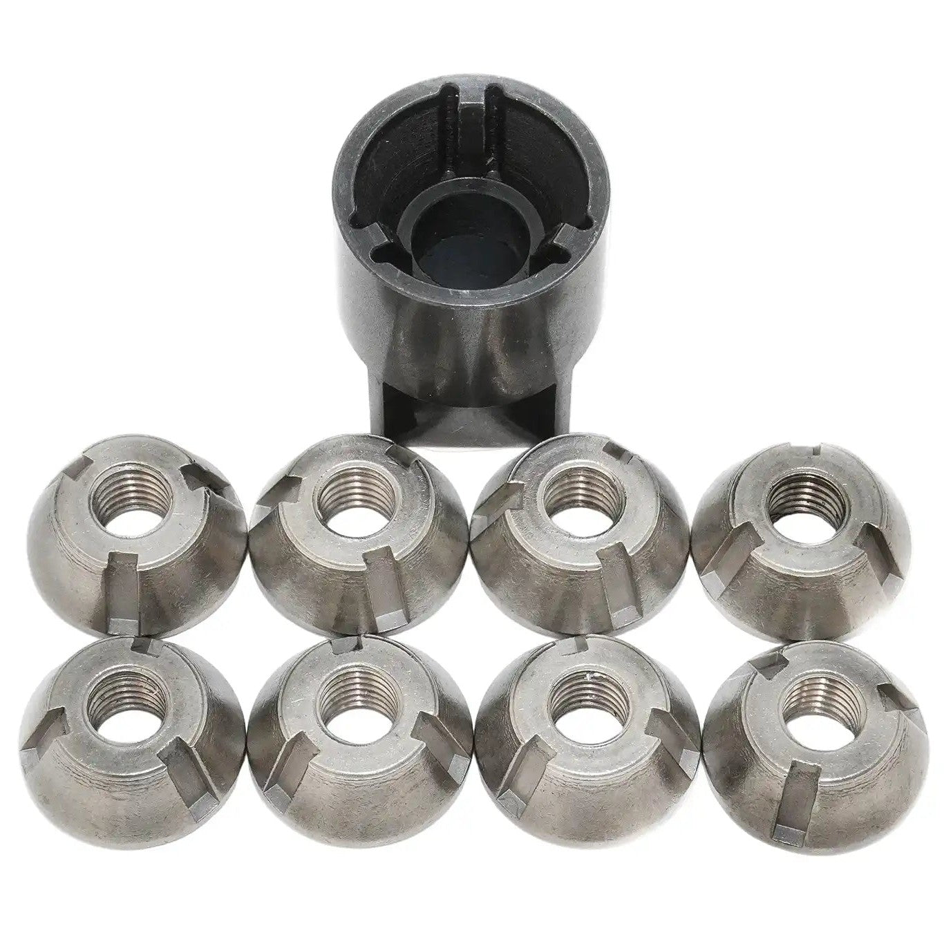 FSR M8 Security Nut Kit for securing rooftop tents, racks, and crossbar mounted cargo