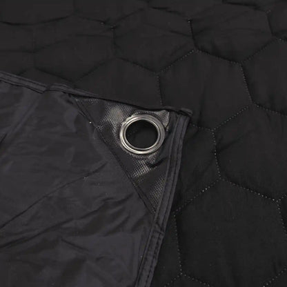 Close-up of the reinforced grommet on a the FSR Anywhere Camping Mat from Free Spirit Recreation