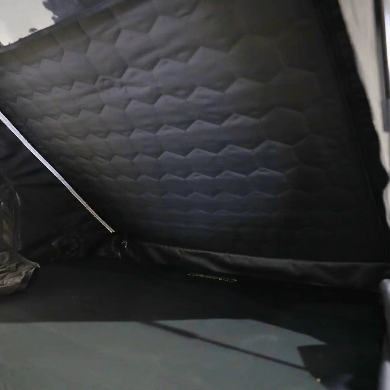 Image of the interior of the FSR Aspen Pro XL roof top tent from Freespirit Recreation