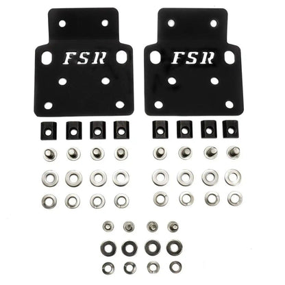 Mounting hardware included with the FSR Hardshell RTT Crossbars for Free Spirit Recreation hard shell rooftop tents