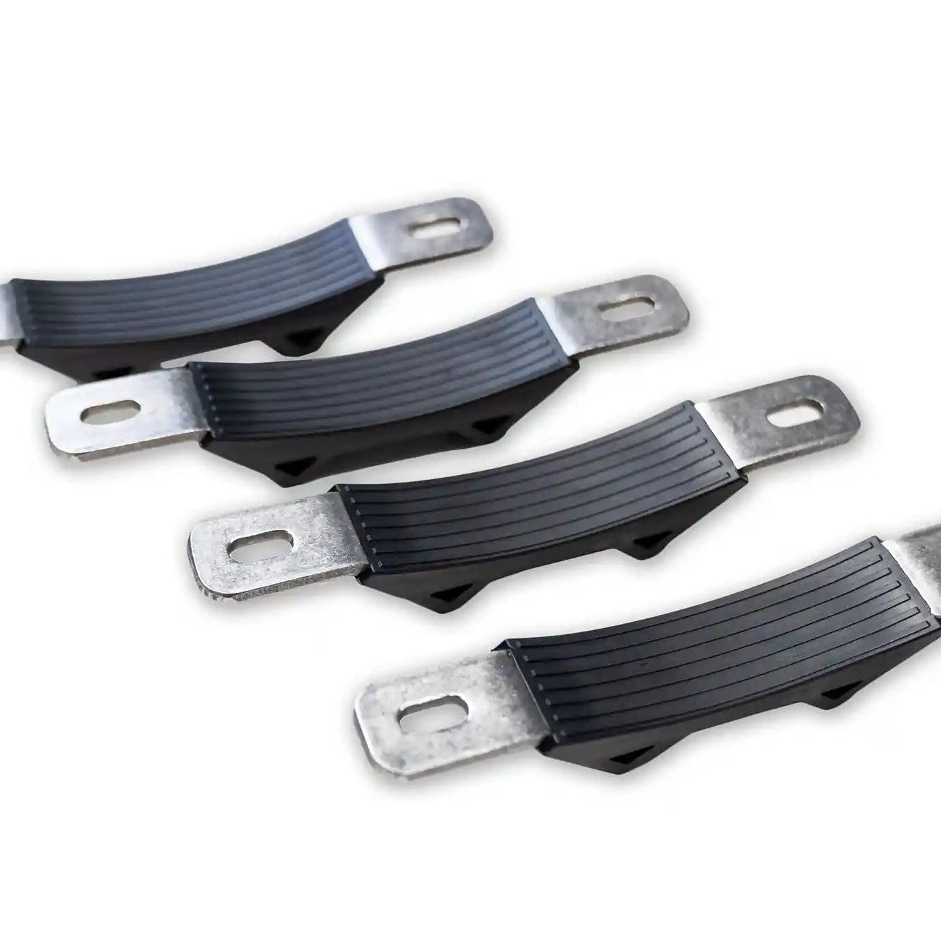 Close up of the back of the FSR Roof Top Tent crossbar mounting hardware brackets from Free Spirit Recreation