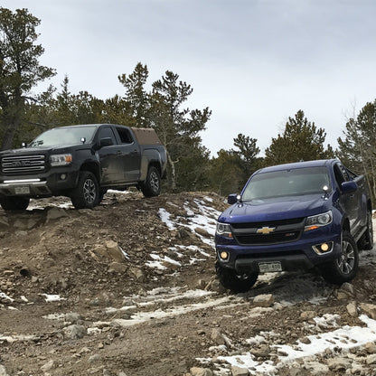 2015-2018 Chevy Colorado Ditch Light Brackets - Rago Fabrication