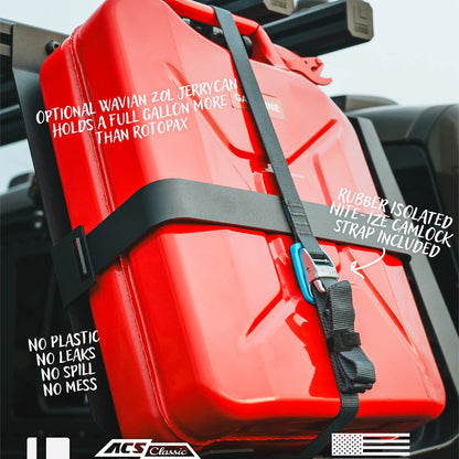 ACS FORGED - 20L JERRY CAN HOLDER - Leitner Designs