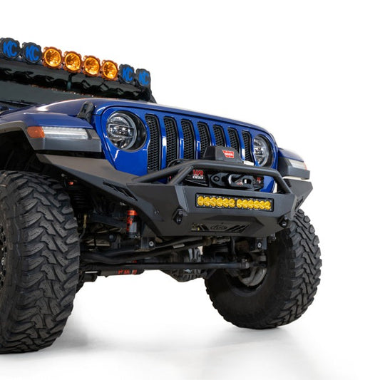 Addictive Desert Designs Stealth Fighter Full-Length Front Bumper for Jeep JL/JT — image 1