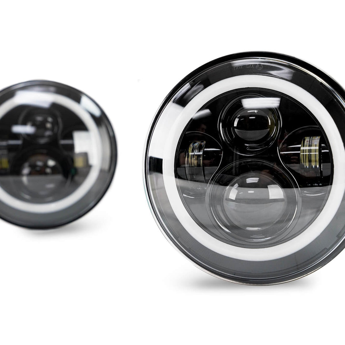 Jeep Wrangler JK LED Headlight with Halo