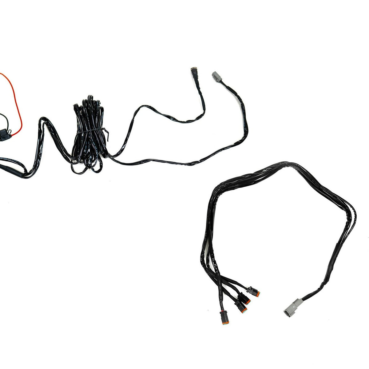 DV8 Offroad 60 AMP and 4-Way Wire Harness Bundle for LED Lights — image 2