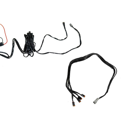 DV8 Offroad 60 AMP and 4-Way Wire Harness Bundle for LED Lights — image 2