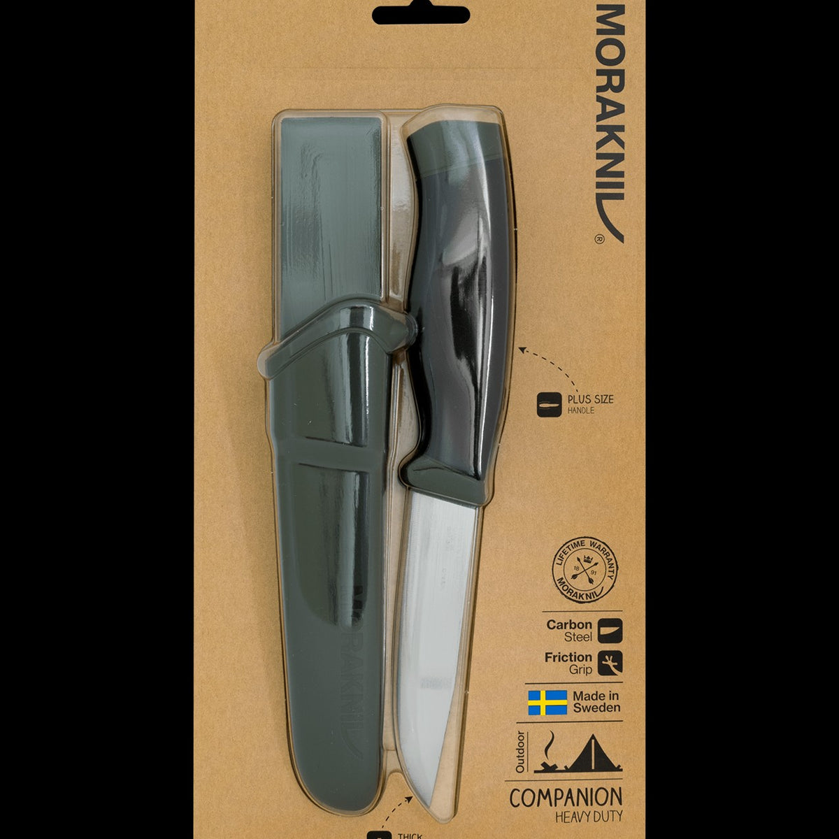 Morakniv Companion Heavy Duty Carbon Steel Fixed Blade Knife — image 6
