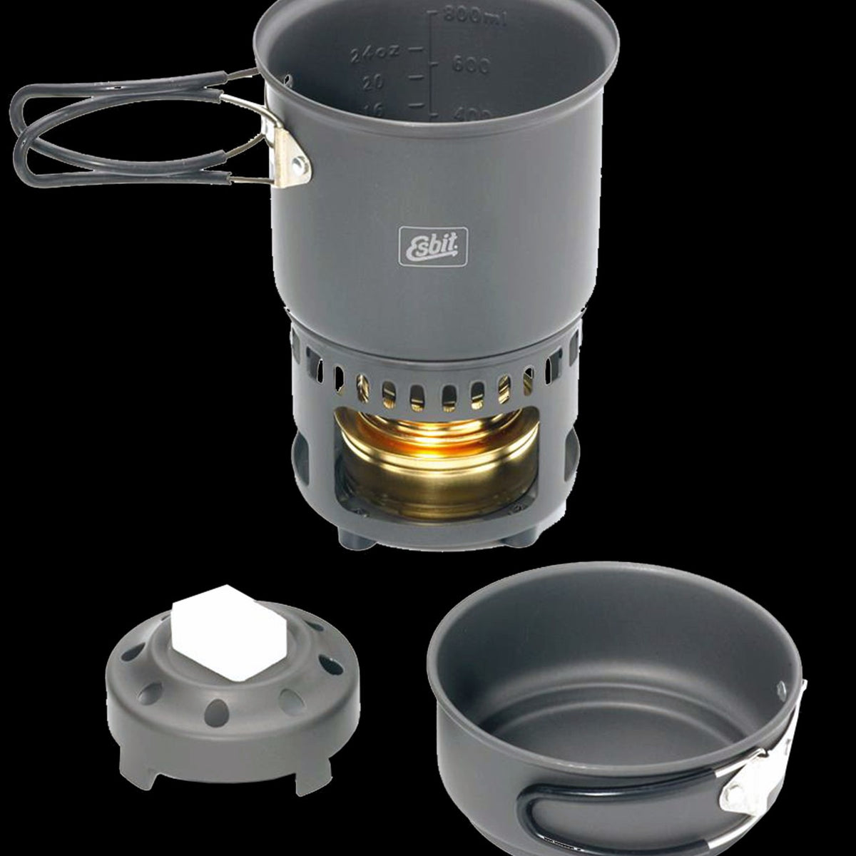 Esbit Alcohol Burner and Trekking Cookset — image 1