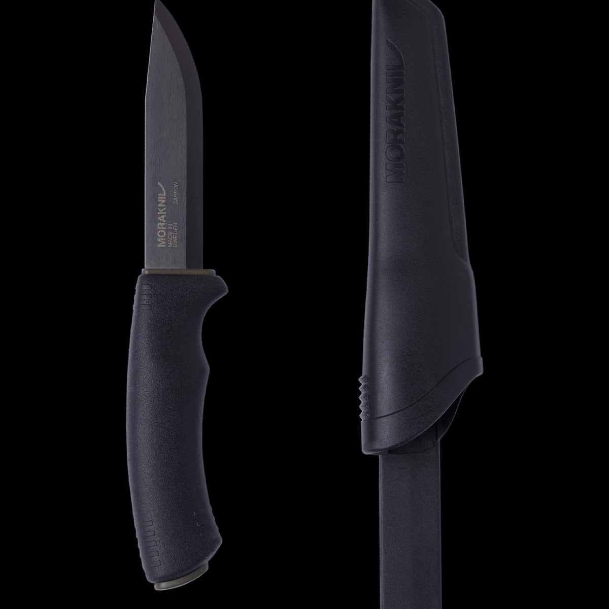 Morakniv Bushcraft BlackBlade Carbon Steel Fixed Blade Knife — image 1
