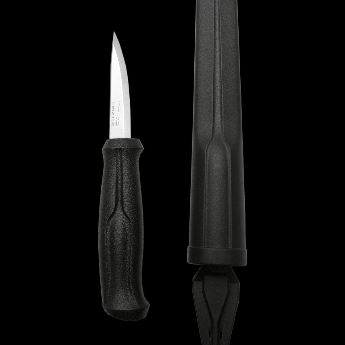 Morakniv Wood Carving Basic Knife with Stainless Steel Blade — image 1