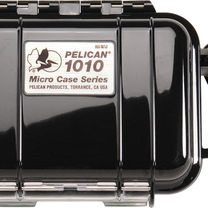 pelican 1010 solid black marine micro case