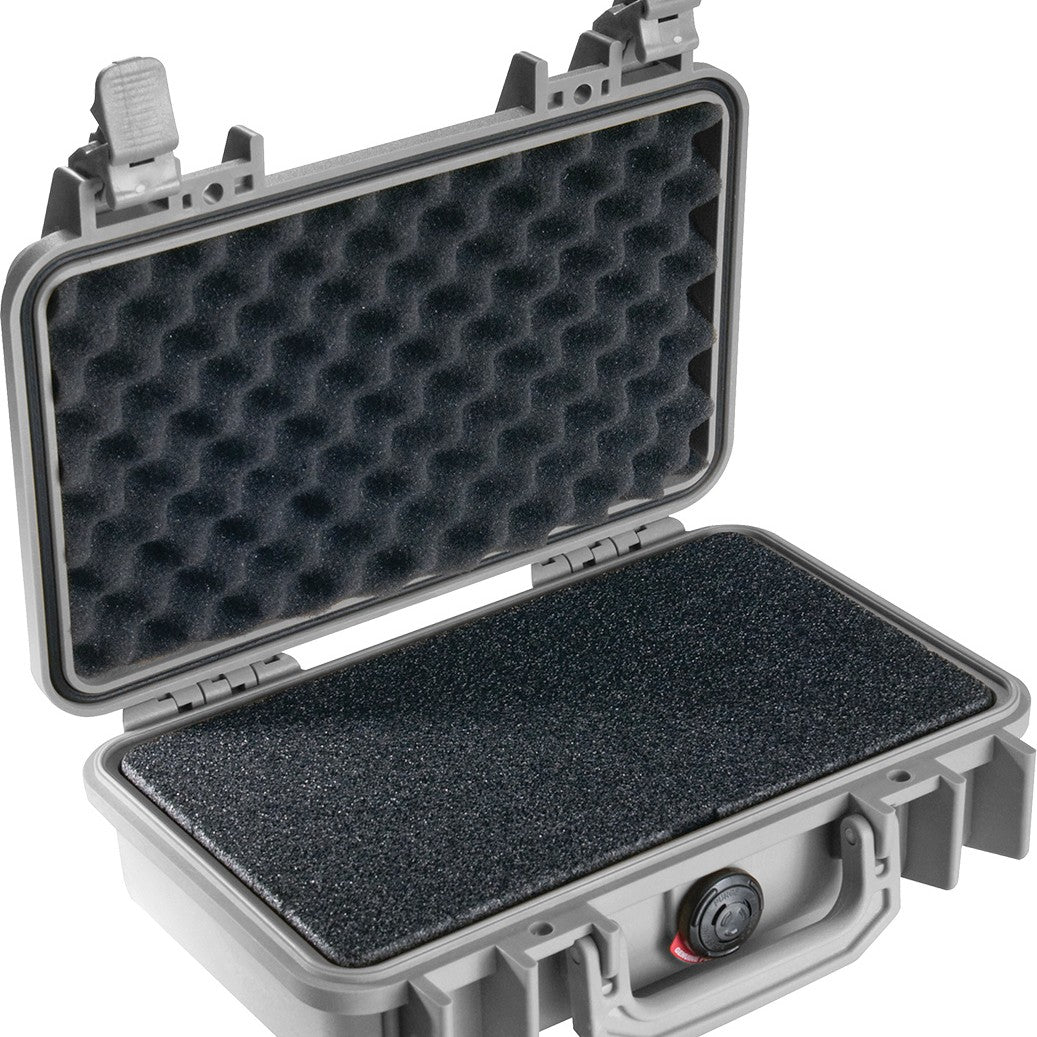 pelican 1170 foam silver glock case