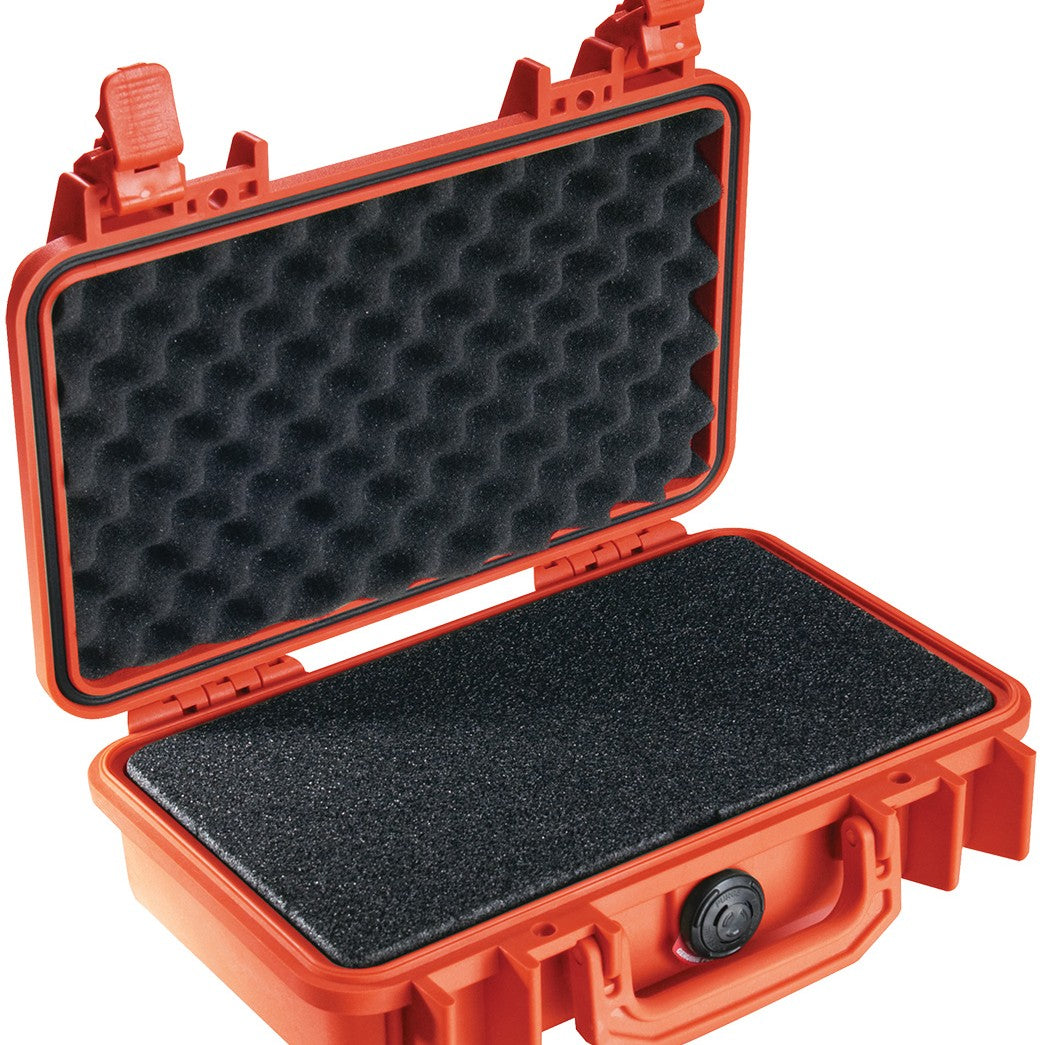 pelican 1170 orange foam pistol case