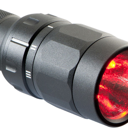 pelican 2370 waterproof led night vision red flashlight
