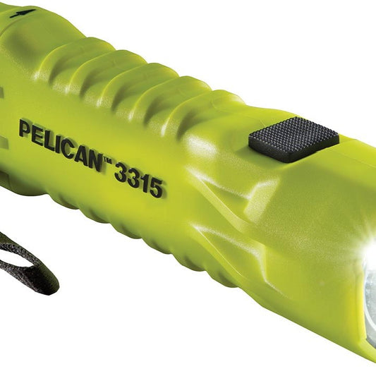 buy pelican flashlight 3315 bright yellow safety light