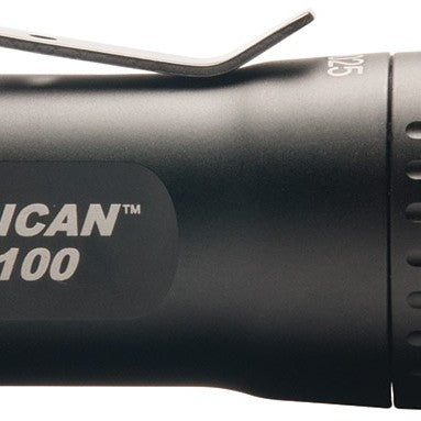 pelican 7100 black usb rechargeable flashlight