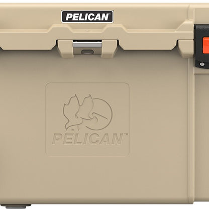 shop pelican 80qt buy hunting rolling coolers tan
