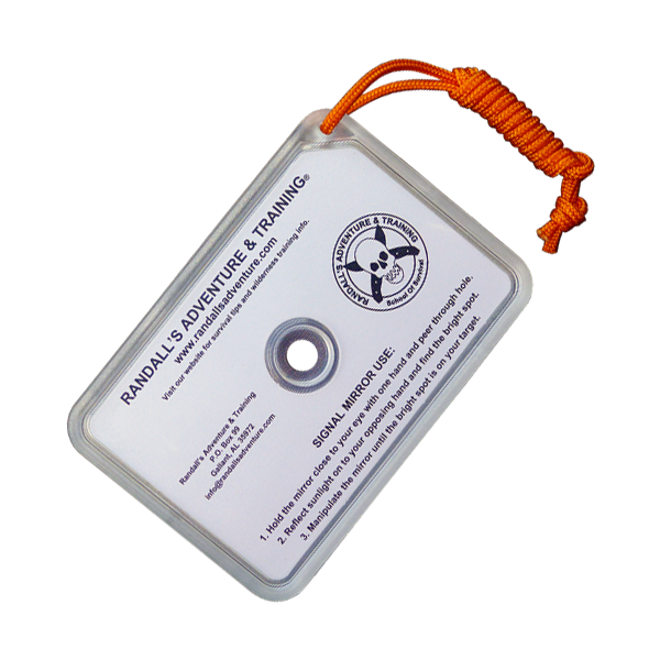 ESEE RAT Plastic Signal Mirror with Aiming Screen — image 1