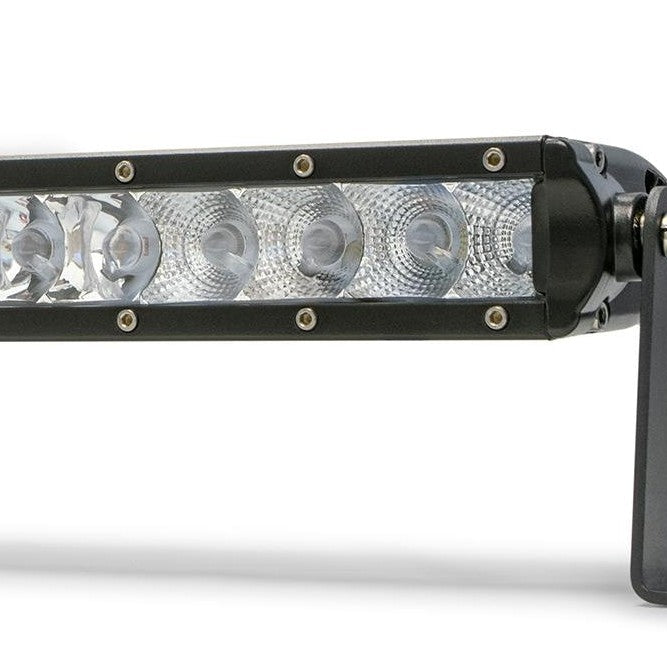 Single Row LED Light Bar with Chrome Face-DV8 Offroad