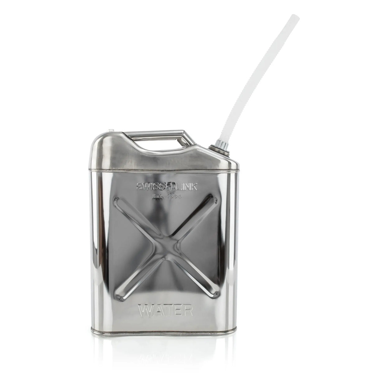 Swiss Link Stainless Steel Water Can