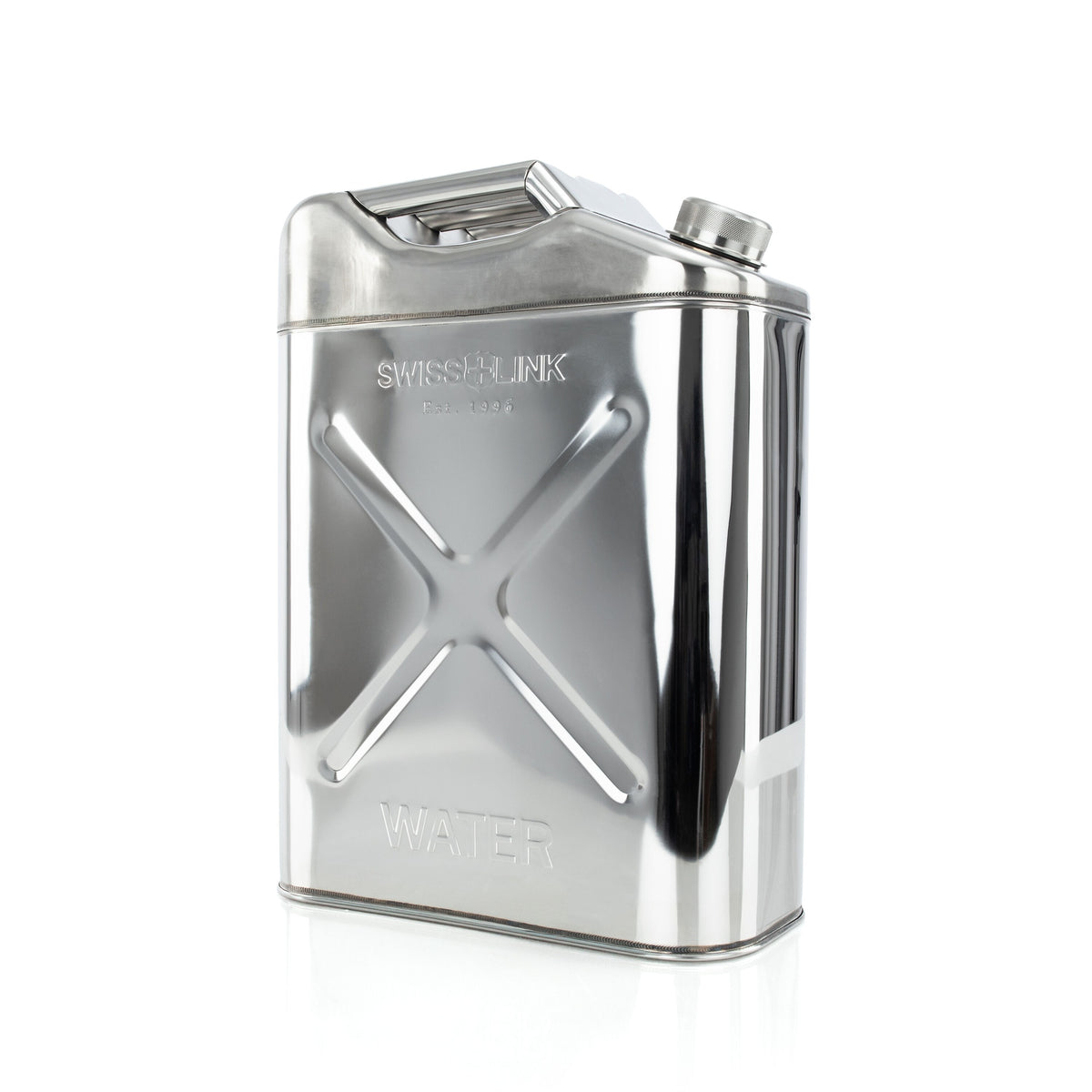 Swiss Link Stainless Steel Water Can