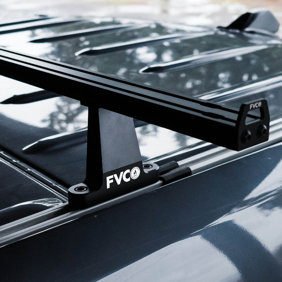 Sprinter Van Crossbar Roof Rack installed on high roof Sprinter van