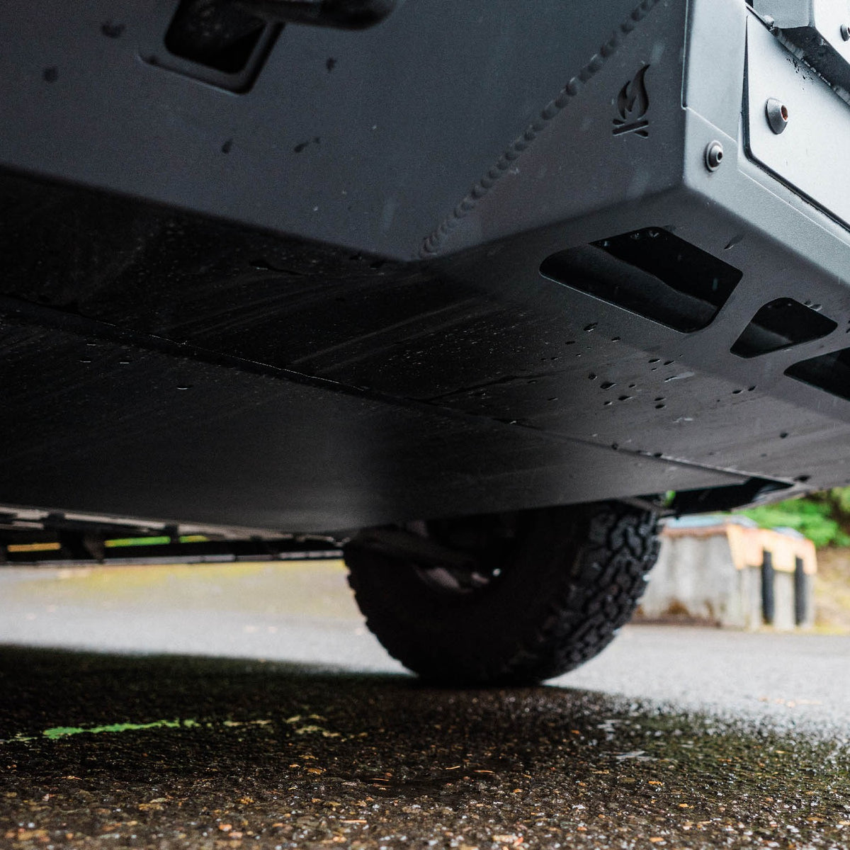 Transit Core Front Bumper with skid plate option