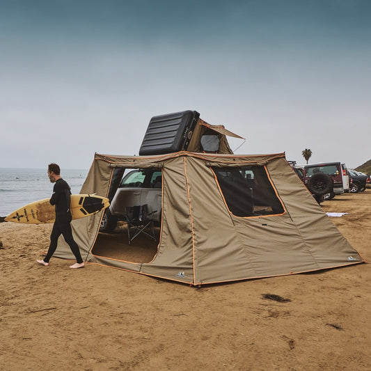 Tuff Stuff 270º Compact Shade Walls Pack 1 - (1 Door, 1 Wall) - Tuff Stuff Overland - Awning Shade Wall