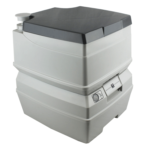 Easy to clean high gloss surface Leak and odor proof rubber seal at waste tank