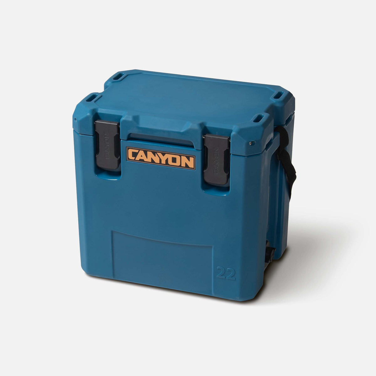 Outfitter 22qt V2 Cooler Azure Blue Hard Coolers x22NGAB_Closed_fe7da138-f488-474a-9c60-ee10cb5b4e81